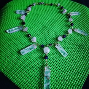 Handmade Semiprecious Stones Necklace